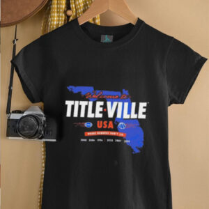 Florida Gators Welcome to Titleville Usa Where Numbers Dont Lie T Shirt2