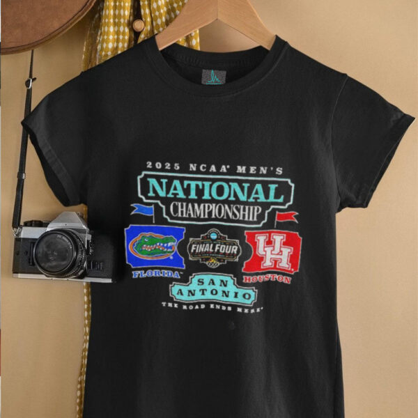 Florida Gators vs Houston Cougars 2025 NCAA Men’s National Championship the road ends here shirt
