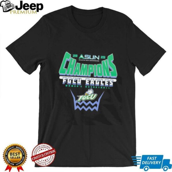 Florida Gulf Coast Eagles 2025 ASUN Women’s Basketball Conference Tournament Champions shirt