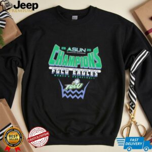 Florida Gulf Coast Eagles 2025 ASUN Womens Basketball Conference Tournament Champions shirt3