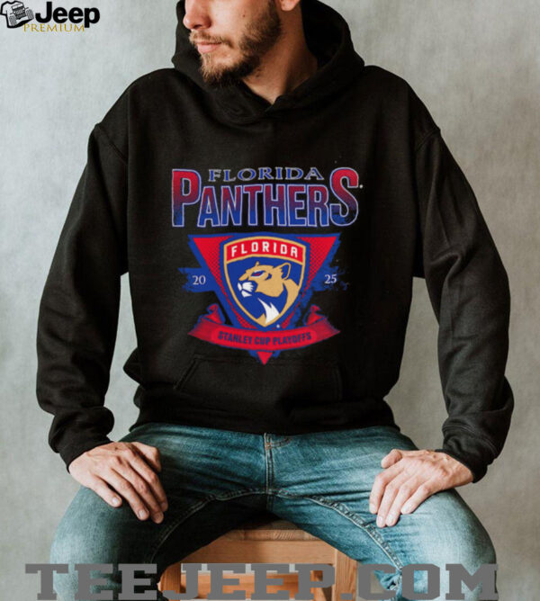 Florida Panthers 2025 Stanley Cup Playoff Participant Crease shirt