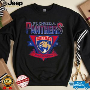 Florida Panthers 2025 Stanley Cup Playoff Participant Crease shirt2