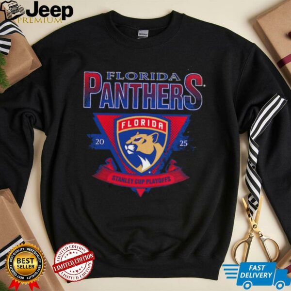 Florida Panthers 2025 Stanley Cup Playoff Participant Crease shirt