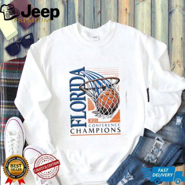 Florida basketball 2025 Conference Champions shirt