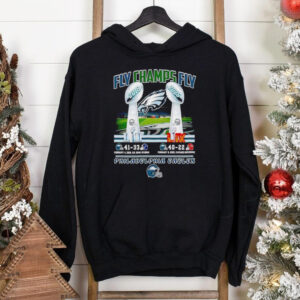 Fly Champs Fly 41 33 40 22 Philadelphia Eagles shirt