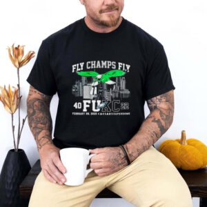 Fly Champs fly 40 fuck 22 city skyline shirt
