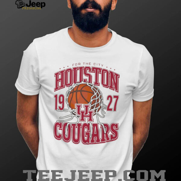 For The City Houston Cougars Basketball est 1927 shirt