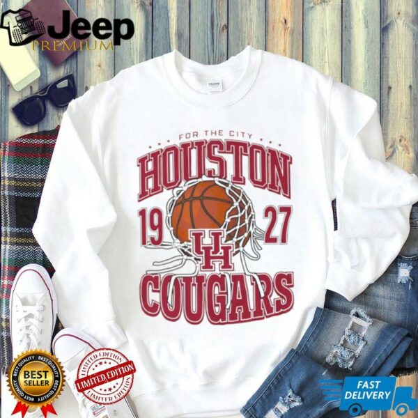 For The City Houston Cougars Basketball est 1927 shirt