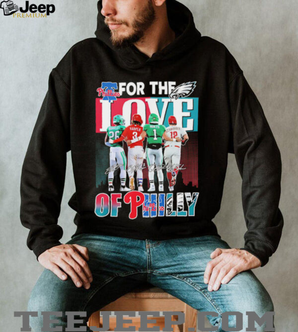 For the Love of Philly graphic shirt