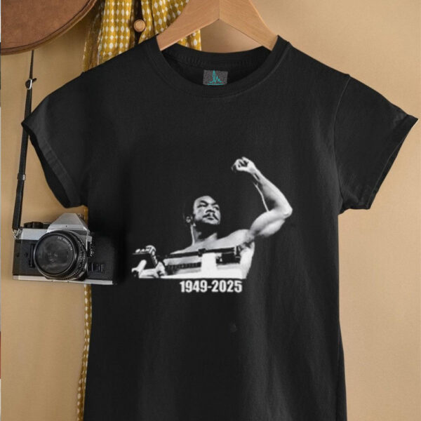 Foreman George in in memory shirt