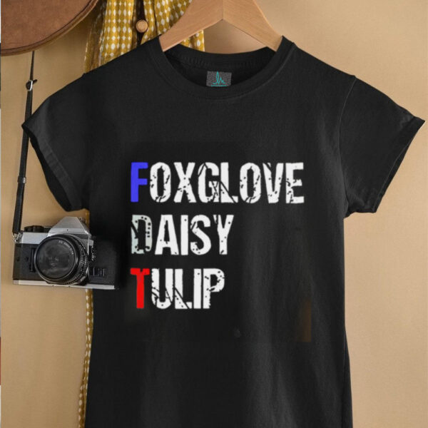 Foxglove Daisy Tulip shirt