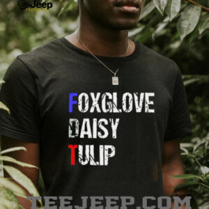 Foxglove Daisy Tulip shirt5