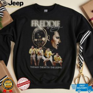 Freddie Mercury The Man – The Myth – The Legend signature shirt