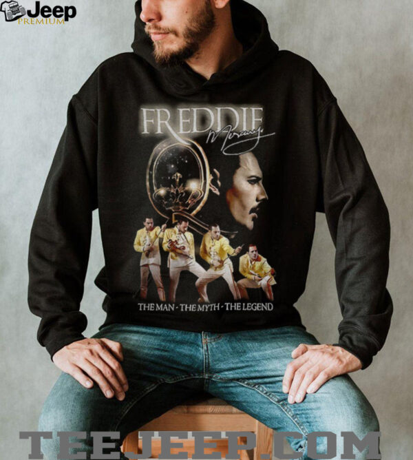 Freddie Mercury The Man – The Myth – The Legend signature shirt