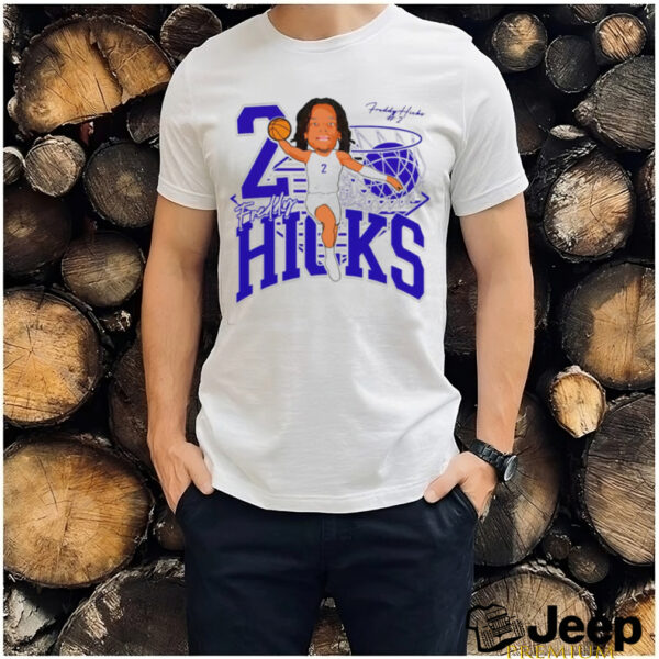 Freddy Hicks Tarleton State Texans caricature ’25 shirt
