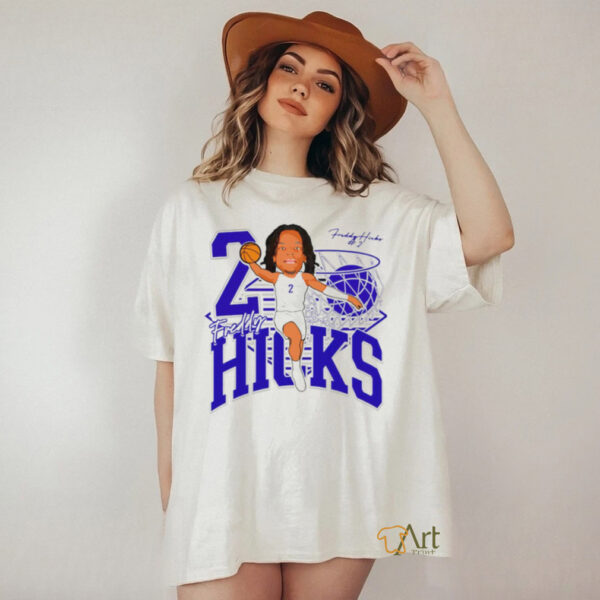 Freddy Hicks Tarleton State Texans caricature ’25 shirt