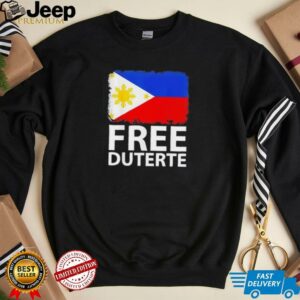 Free Duterte Supporter President Rodrigo Digong shirt