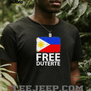 Free Duterte Supporter President Rodrigo Digong shirt2