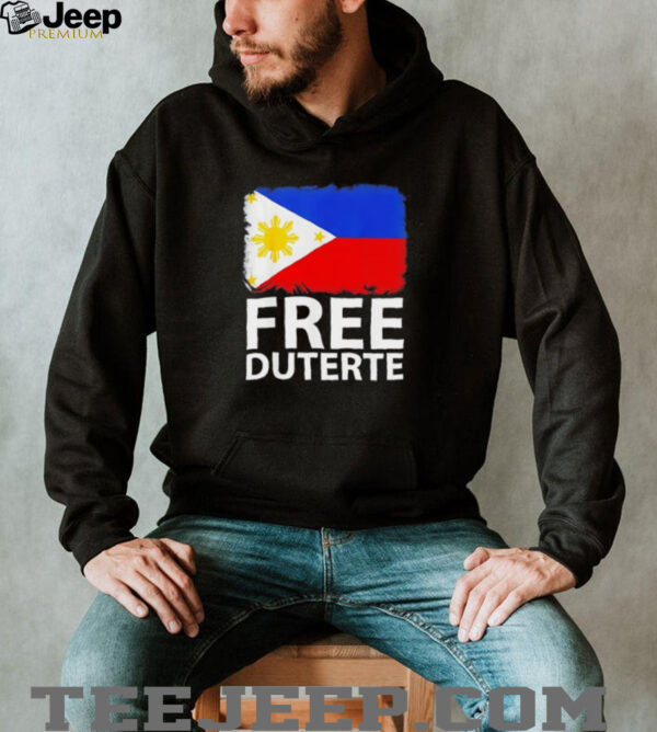 Free Duterte Supporter President Rodrigo Digong shirt