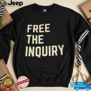 Free the inquiry shirt5