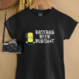 From the 108 Baseball Beer Bullshot Cartoon shirt