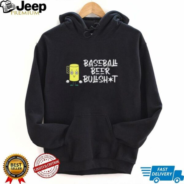 From the 108 Baseball Beer Bullshot Cartoon shirt
