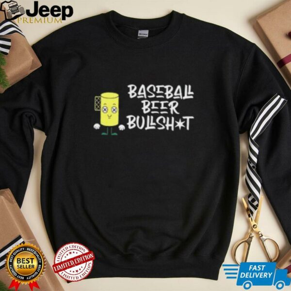 From the 108 Baseball Beer Bullshot Cartoon shirt