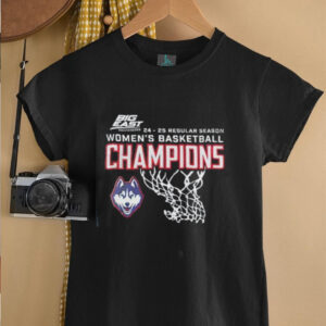 FudS13LI UConn Huskies Basketball Big East Regular Season Champions 2025 shirt3