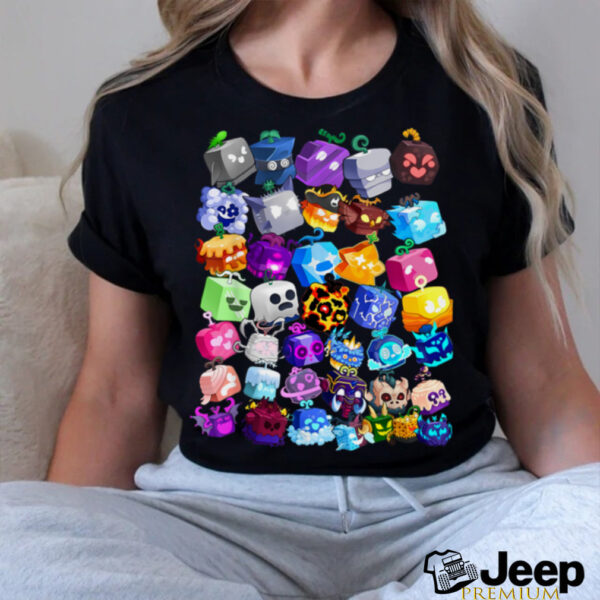 Funny Blox Fruit Essential Kids And Adult Tee T Shirt