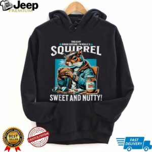 Funny Peanuts And Squirrel Shirt