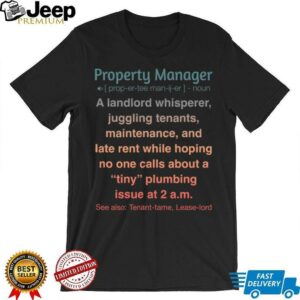 Funny Property Manager Sweatshirt2