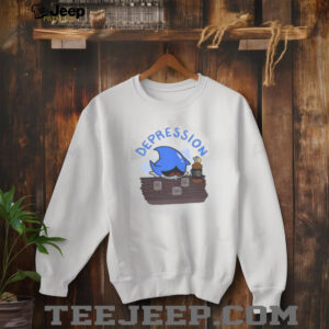 Funny Sonic The Hedgehog Depression Meme T Shirt