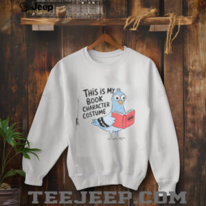 Funny This Is My Book Character Costume Pigeon Reading T...