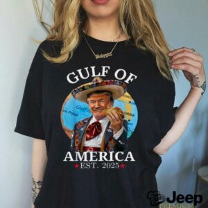Funny Trump Shirt Gulf Of Us America Est 2025 T Shirt1