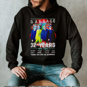 Garbage Happy Endings 32 years 1993 2025 thank you for the memories shirt2