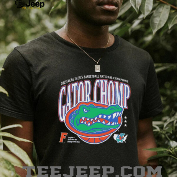 Gator Chomp Florida 2025 Men’s National Champs shirt