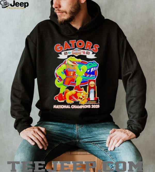 Gators National Champions 2025 Final Four Score Mascot shirt