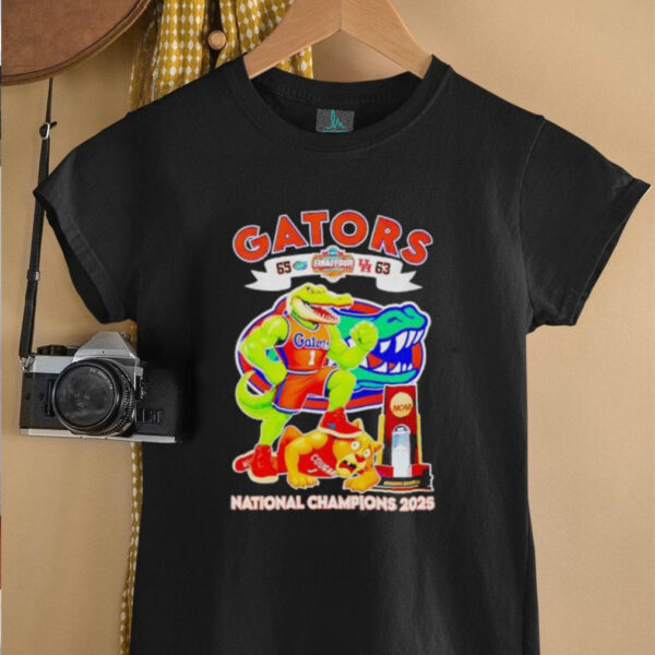 Gators National Champions 2025 Final Four Score Mascot shirt