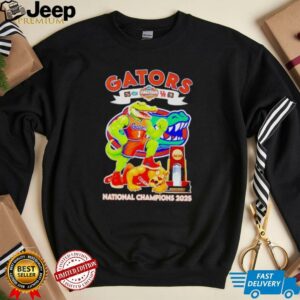 Gators National Champions 2025 Final Four Score Mascot shirt3