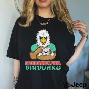 Georgiadelphia Birdgang Eagles and Bulldogs mascots shirt