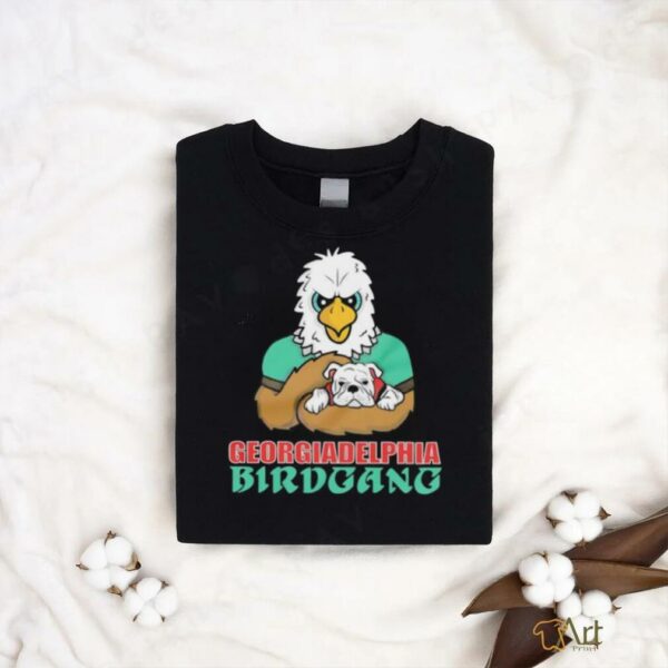 Georgiadelphia Birdgang Eagles and Bulldogs mascots shirt