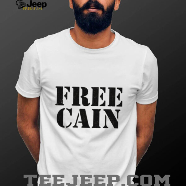 Gerald Meerschaert wearing free cain shirt