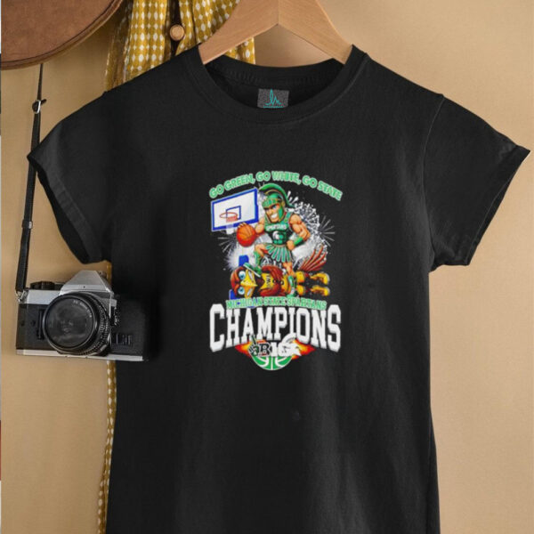 Go Green Go White Go State Michigan State Spartans Champions 2025 shirt