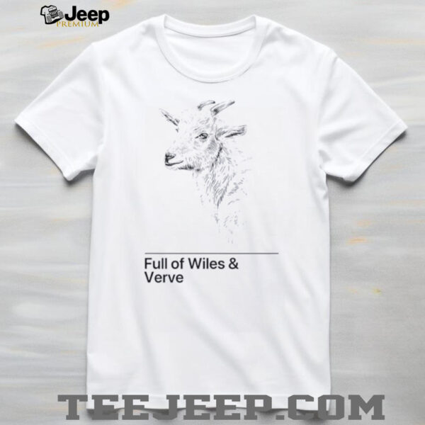 Goat full of wiles and verve shirt
