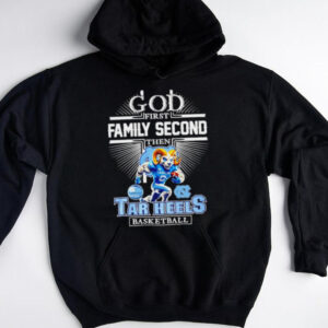 God Frist Family Secon Then North Carolina Tar Heels mascot shirt3