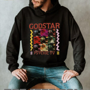 Godstar PSYCHIC TV Genesis P Orridge Black T Shirt4