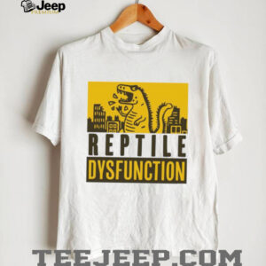 Godzilla Doodle Art Reptile Dysfunction shirt0