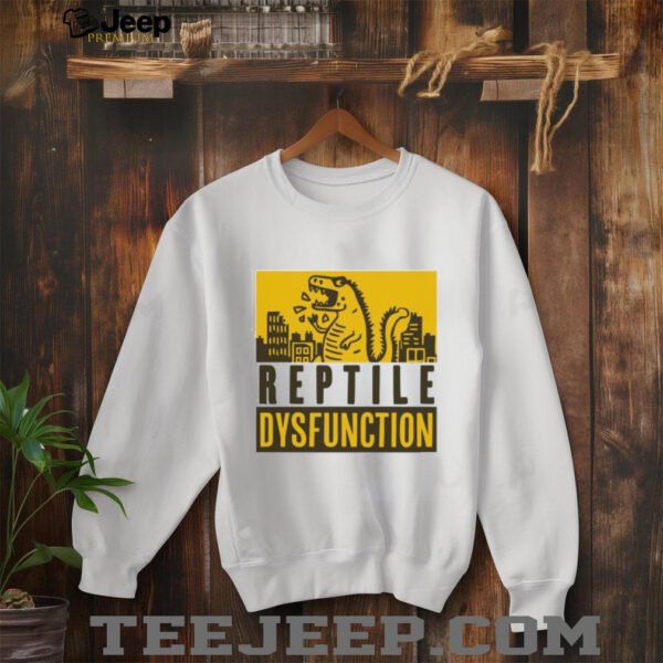 Godzilla Doodle Art Reptile Dysfunction shirt