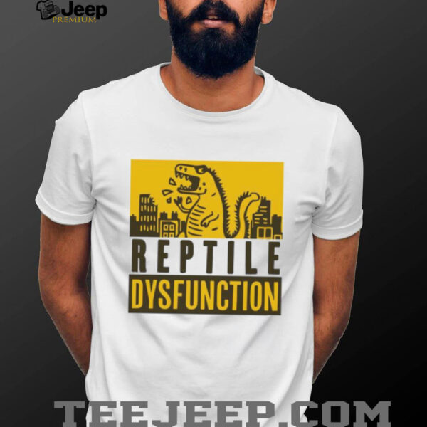 Godzilla Doodle Art Reptile Dysfunction shirt