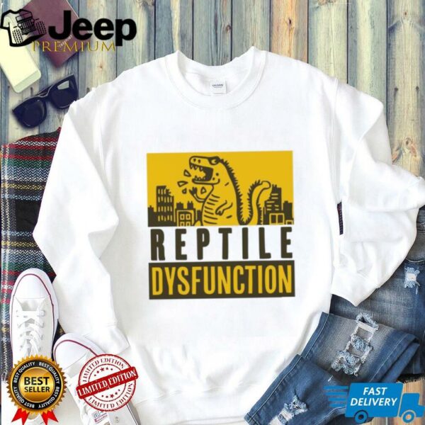 Godzilla Doodle Art Reptile Dysfunction shirt